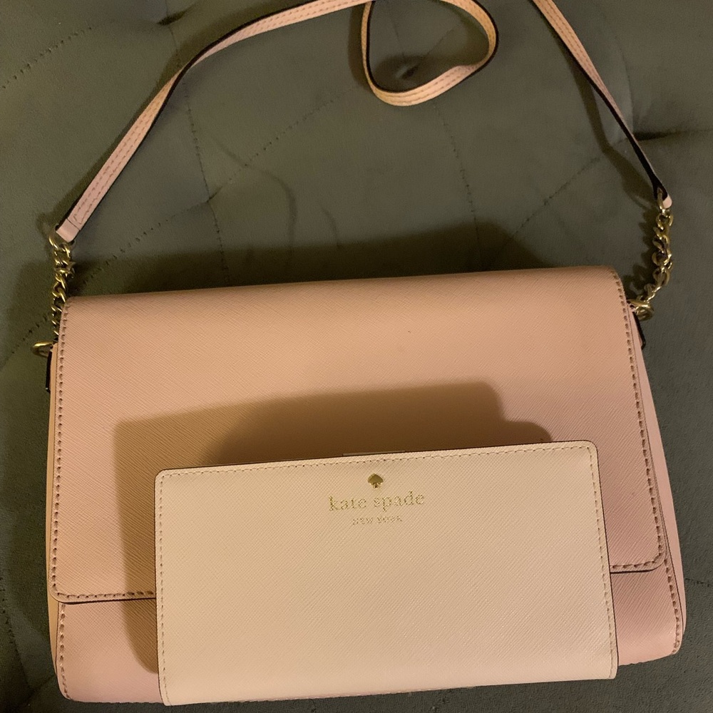 Kate Spade bag and wallet set